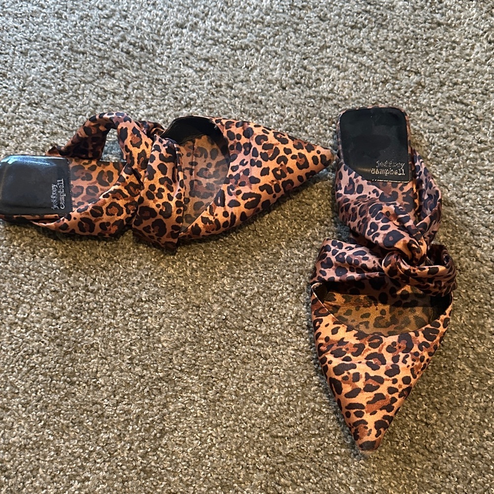 Jeffery Campbell womens mules